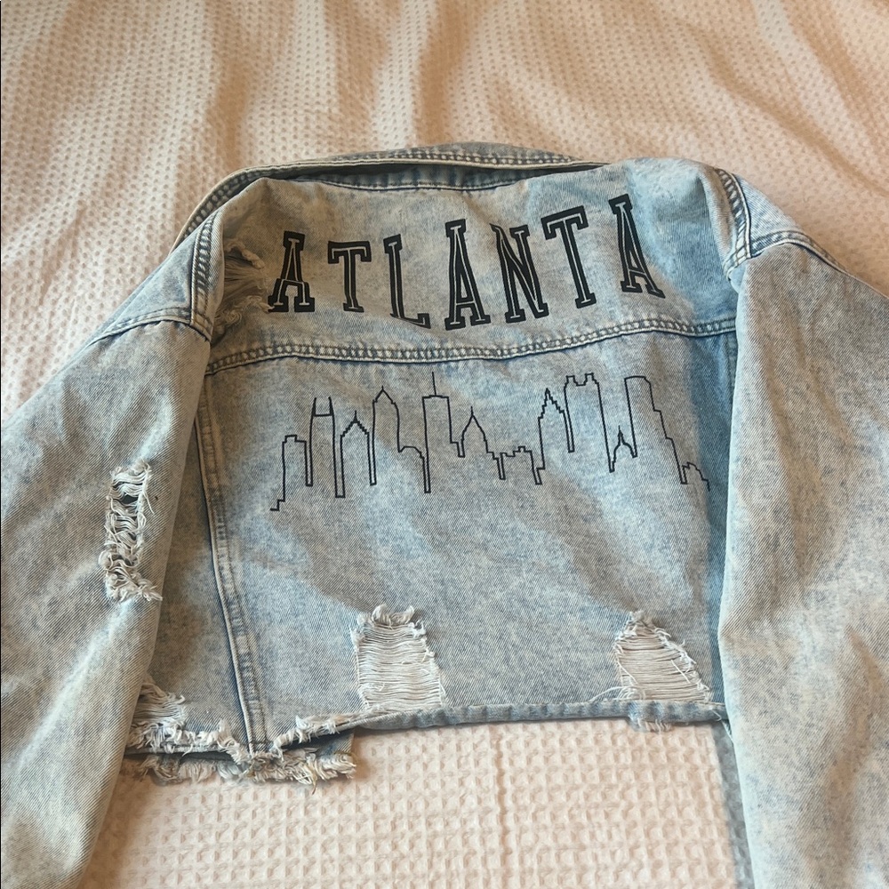 Rivalry Threads Light Blue Jean Jacket - image 7
